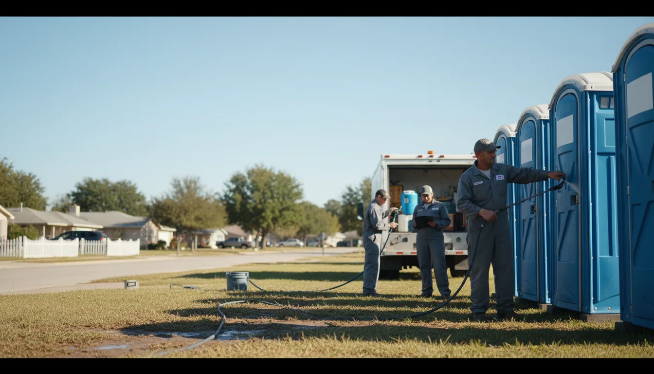Long-Term Portable Toilet Rental in Dickey, ND near me